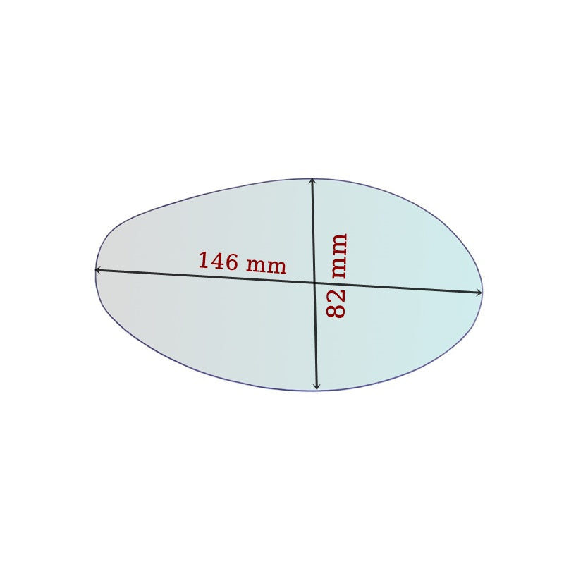 Vitre rétroviseur côté DROITE Moto Yamaha Scooter - www.glass-europa.com