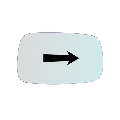 Miroir De Rechange côté DROIT pur Renault Clio III (BR0/1) depuis 2005-2009 - MIROIRS-AUTO2004