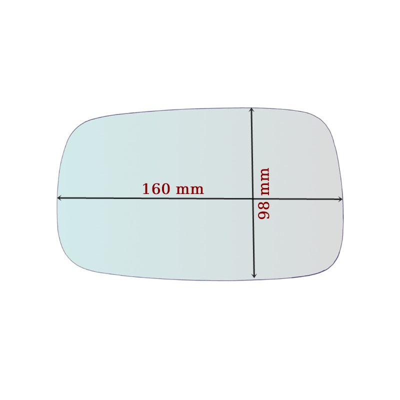 Miroir De Rechange côté DROIT pur Renault Clio III (BR0/1) depuis 2005-2009 - MIROIRS-AUTO2004