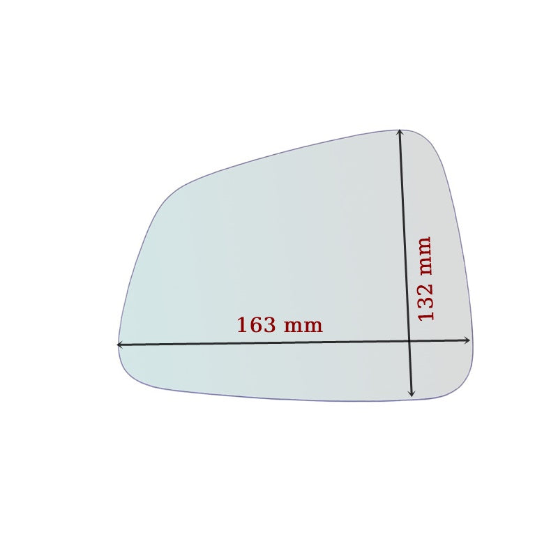 Vitre rétroviseur côté DROIT pur Opel Mokka (J13) depuis 2012> - MIROIRS-AUTO2004