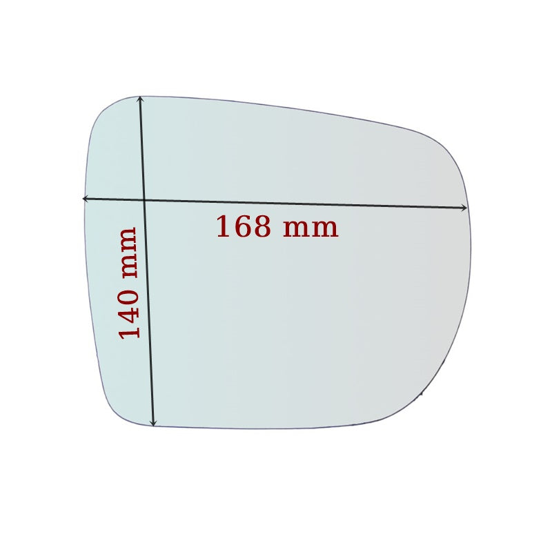 Vitre rétroviseur côté GAUCHE pur Hyundai ix35 (LM) depuis 2009> GALLO RETROVISORI