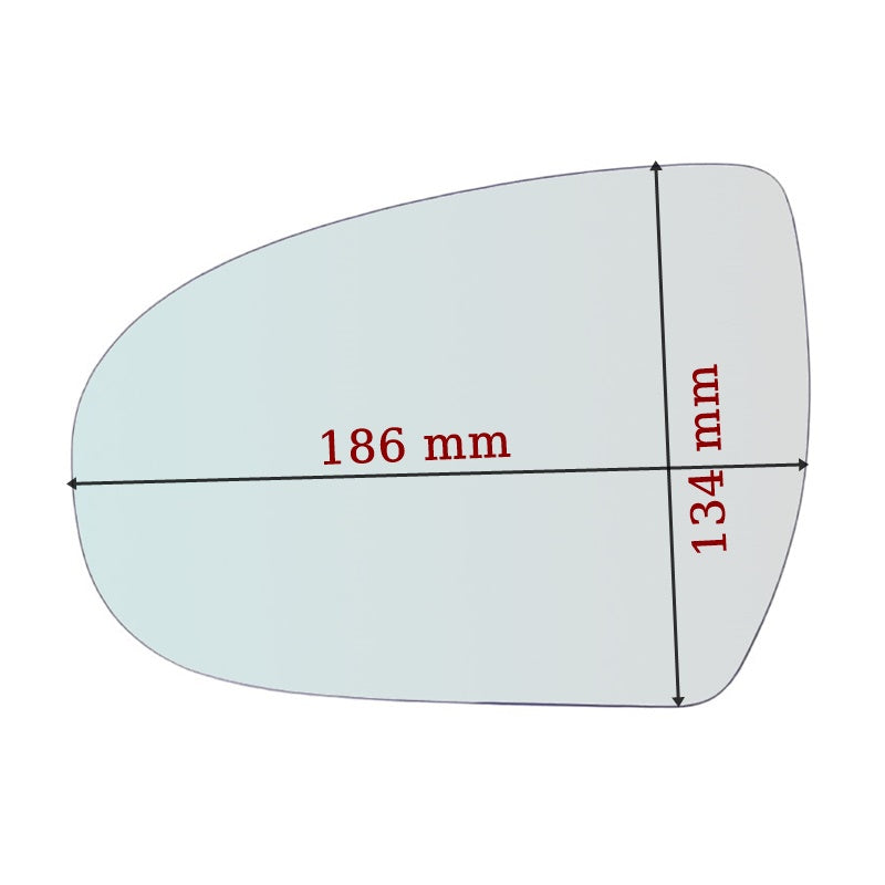 Miroir De Rechange côté DROIT pur Hyundai Tucson(TL) depuis 2015> GALLO RETROVISORI
