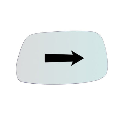 Vitre rétroviseur côté DROIT pur Toyota Avensis (T22) depuis 1997-2003 GALLO RETROVISORI