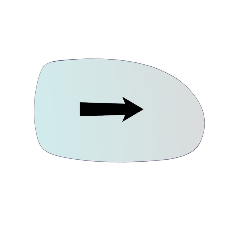 Vitre rétroviseur côté DROIT pur Citroen C6 depuis 2005-2012 GALLO RETROVISORI