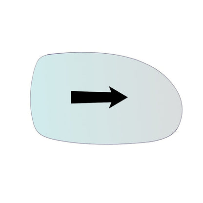 Vitre rétroviseur côté DROIT pur Citroen C6 depuis 2005-2012 GALLO RETROVISORI