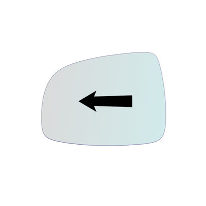 Miroir De Rechange côté GAUCHE pur Nissan Note I (E11) depuis 2005-2012 - MIROIRS-AUTO2004