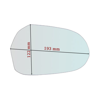 Miroir De Rechange côté DROIT pur Audi A8 III (4H2) depuis 2009-2013 - MIROIRS-AUTO2004