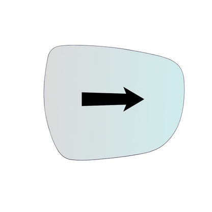 Vitre rétroviseur côté DROITE pur Suzuki Ignis III (MF) 2016> - www.glass-europa.com