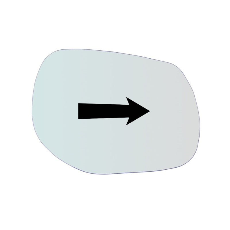 Vitre rétroviseur côté DROIT pur Infiniti Q70 depuis 2013> GALLO RETROVISORI