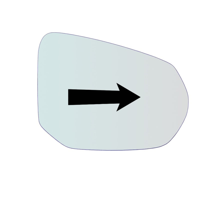 Miroir De Rechange côté DROIT pur Audi Q3 II (F3) depuis 2018> GALLO RETROVISORI