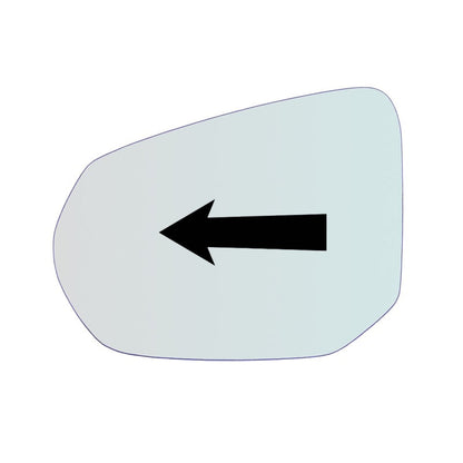 Vitre rétroviseur côté GAUCHE pur Ligier X-TOO Depuis 2004-2011 (Copia) GALLO RETROVISORI