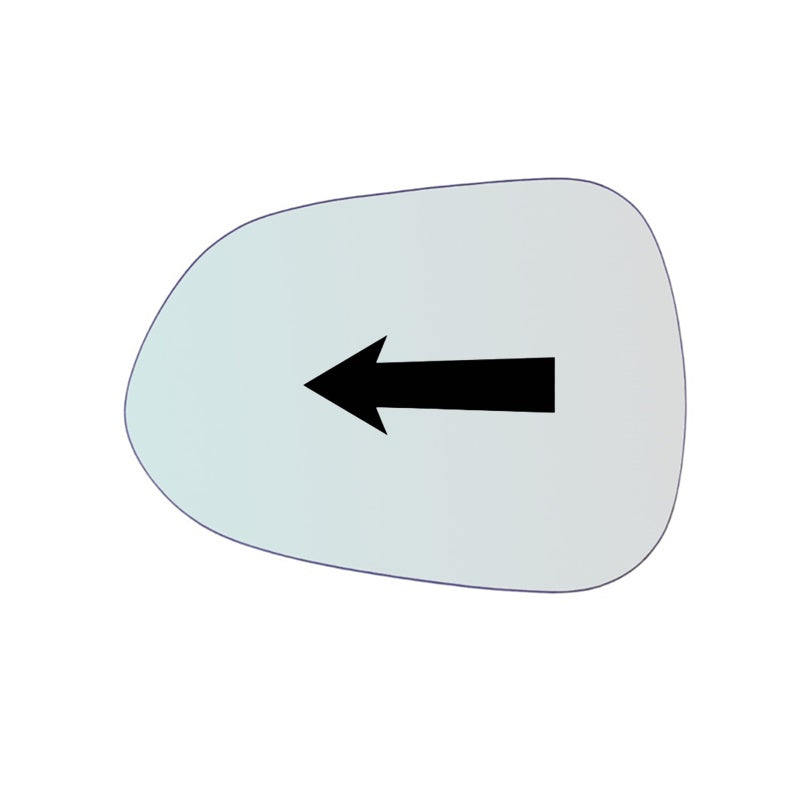 Vitre rétroviseur côté GAUCHE Honda Jazz II (GD) depuis 2001-2004 GALLO RETROVISORI