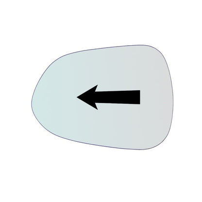 Vitre rétroviseur côté GAUCHE Honda Jazz II (GD) depuis 2001-2004 GALLO RETROVISORI