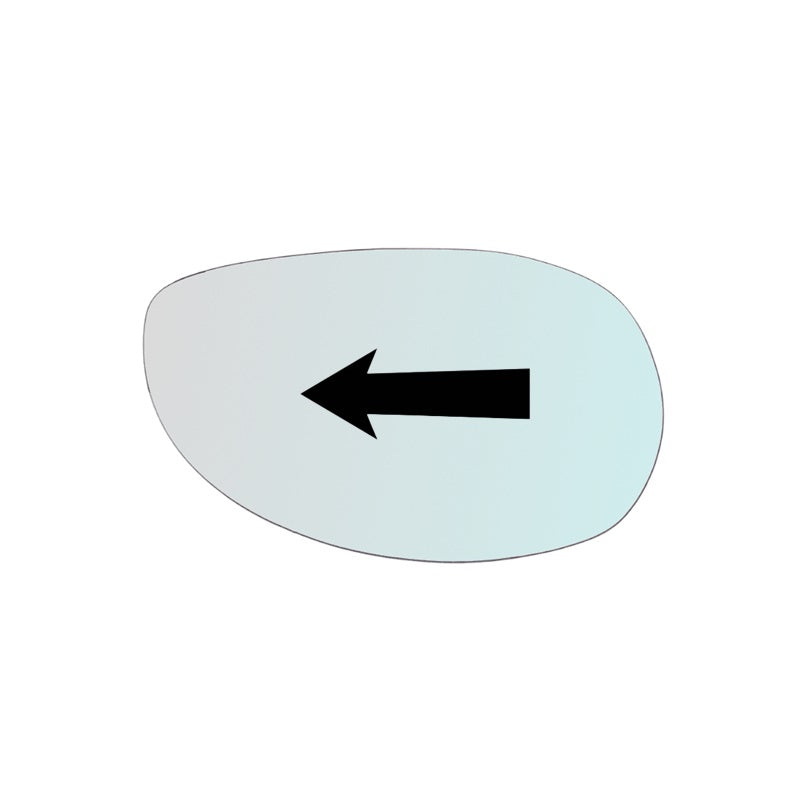 Vitre rétroviseur côté GAUCHE pur Kymco Exciting 300 - www.glass-europa.com