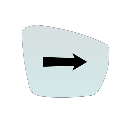 Vitre rétroviseur côté DRPOT pur Skoda Octavia III depuis 2012-2020 GALLO RETROVISORI