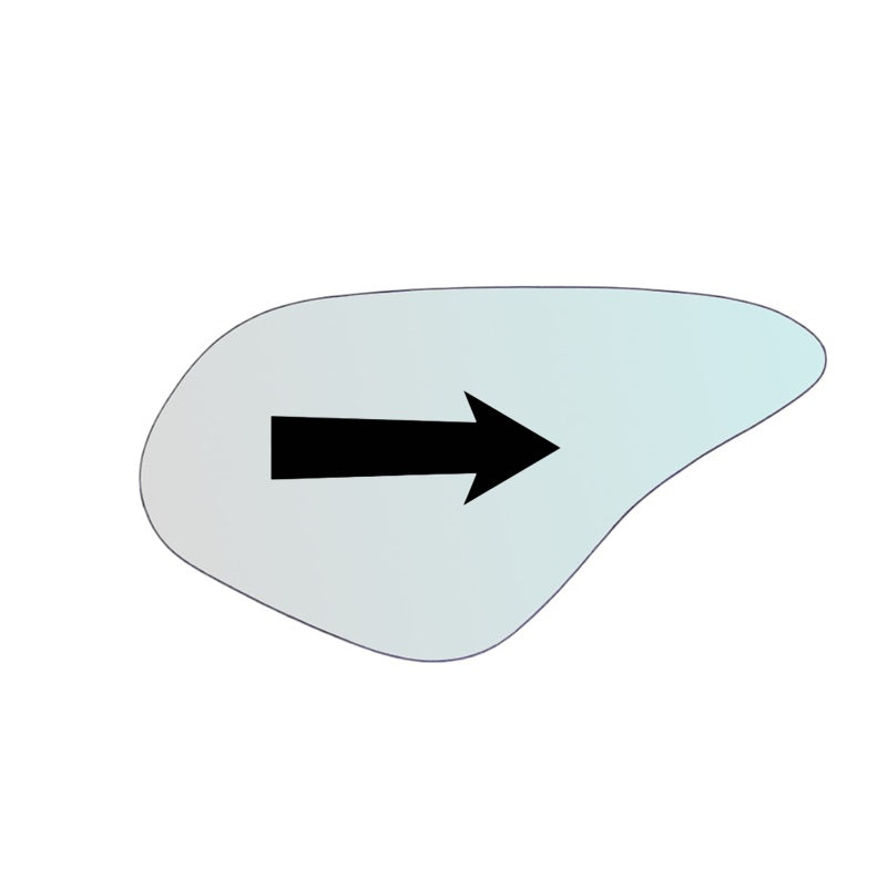 Vitre rétroviseur côté DROIT Moto Ducati 848 EVO - www.glass-europa.com