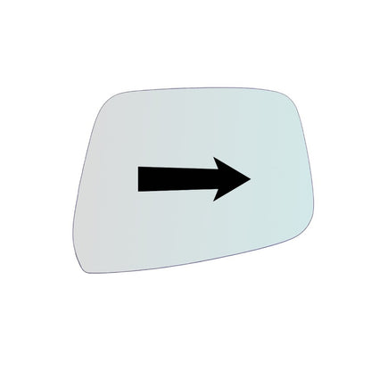 Miroir De Rechange côté DROIT pur Nissan Navara (D40) depuis 2007-2013 - MIROIRS-AUTO2004