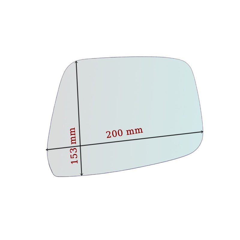 Miroir De Rechange côté DROIT pur Nissan Navara (D40) depuis 2007-2013 - MIROIRS-AUTO2004