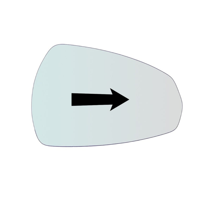 Miroir De Rechange côté DROIT pur Audi A3 III (8V) depuis 2012> - MIROIRS-AUTO2004