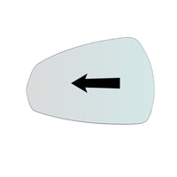 Miroir De Rechange côté GAUCHE pur Audi A3 III (8V) depuis 2012> - MIROIRS-AUTO2004