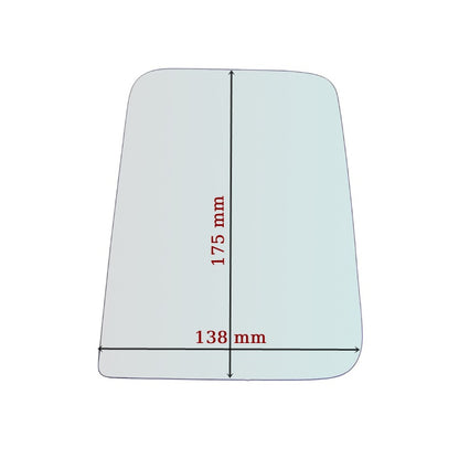 Miroir De Rechange côté DROIT pur Jeep Wrangler II (TJ) dal 1996-2008 - MIROIRS-AUTO2004