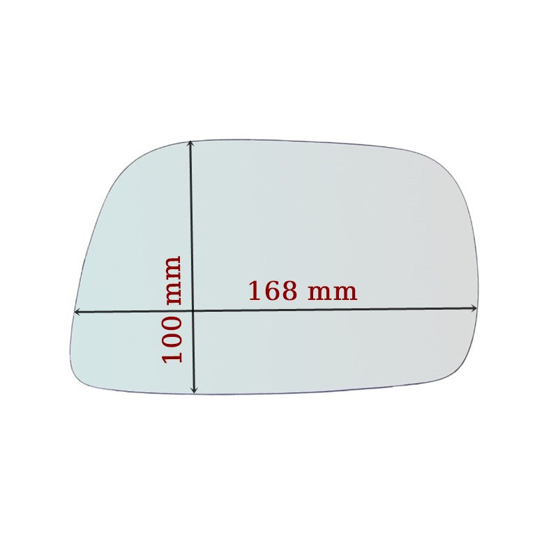 Vitre rétroviseur côté DROIT pur Suzuki Ignis I (FH) depuis 2000-2005 GALLO RETROVISORI