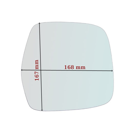 Miroir De Rechange côté DROIT pur Toyota Hiace depuis 1989-2004 - MIROIRS-AUTO2004