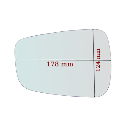 Vitre rétroviseur côté DROIT pur Hyundai Veloster I (FS) depuis 2011> GALLO RETROVISORI