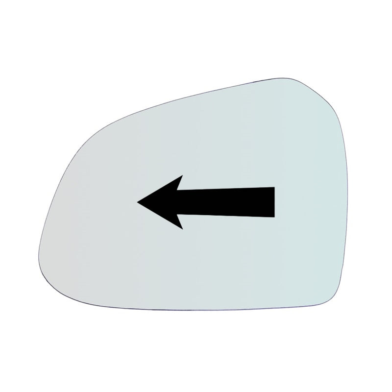 Miroir De Rechange côté GAUCHE pur Hyundai i10 II (BA) depuis 2013> GALLO RETROVISORI