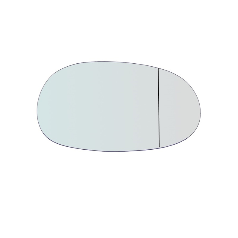 Vitre Miroir Asphérique DROIT Pur Chrysler Crossfire dal 2003-2008 - MIROIRS-AUTO2004