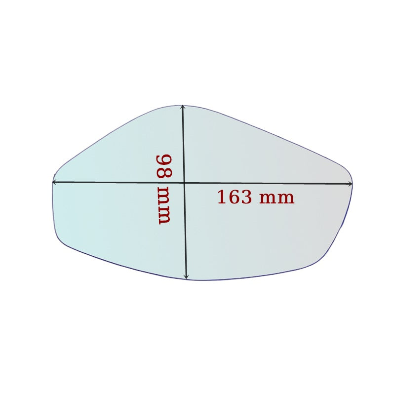 Vitre rétroviseur côté GAUCHE pur Ducati Multistrada depuis 2010> - www.glass-europa.com