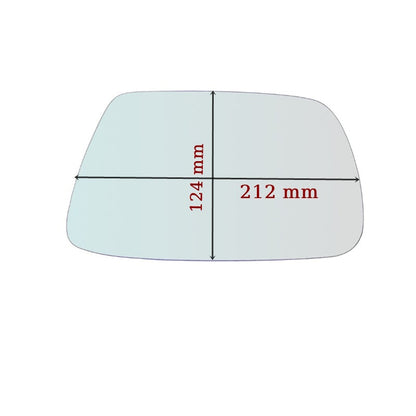 Miroir De Rechange côté GAUCHE Jeep Grand Cherokee III (WH) depuis 2004-2011 GALLO RETROVISORI