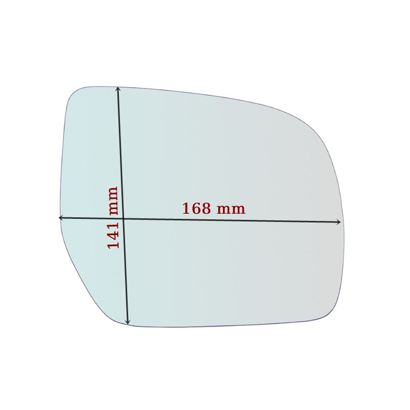 Miroir De Rechange côté DROIT pur Subaru Impreza (GR) 2008-2011 - MIROIRS-AUTO2004