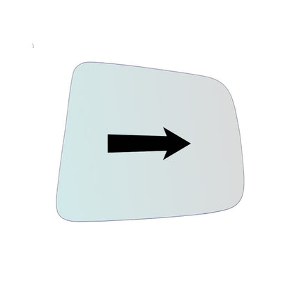 Miroir De Rechange côté DROIT pur Ranger I depuis 1998-2006 - MIROIRS-AUTO2004