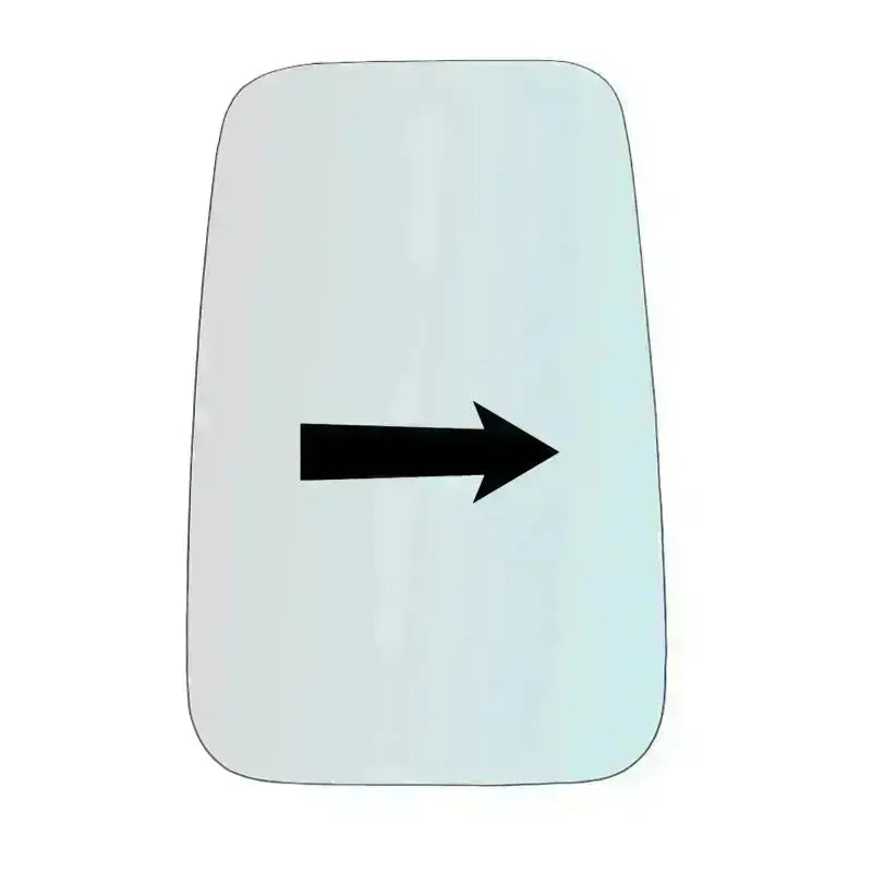 Vitre rétroviseur côté DROIT pur Isuzu depuis 1997> - MIROIRS-AUTO2004