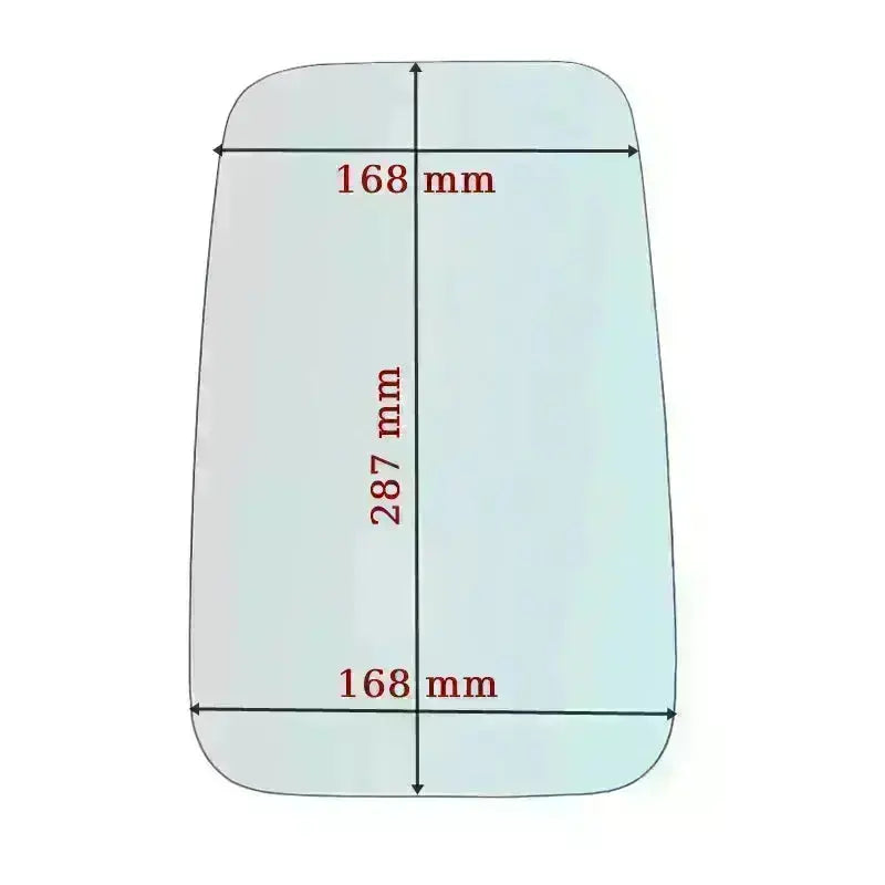 Vitre rétroviseur côté GAUCHE pur Canter depuis 2005> GALLO RETROVISORI