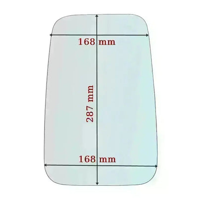 Vitre rétroviseur côté GAUCHE pur Canter depuis 2005> GALLO RETROVISORI