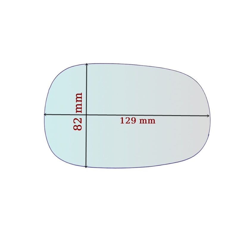 Vitre rétroviseur côté DROIT pur BMW 1100 S 1999-2006 - www.glass-europa.com