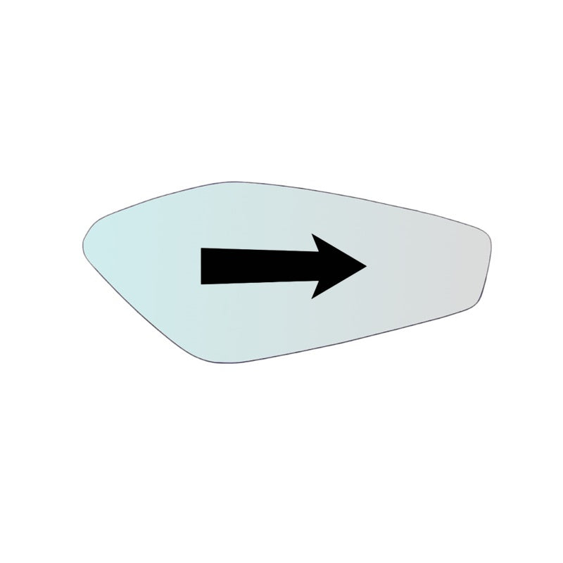 Vitre rétroviseur côté DROIT Moto Ducati Diavel - www.glass-europa.com