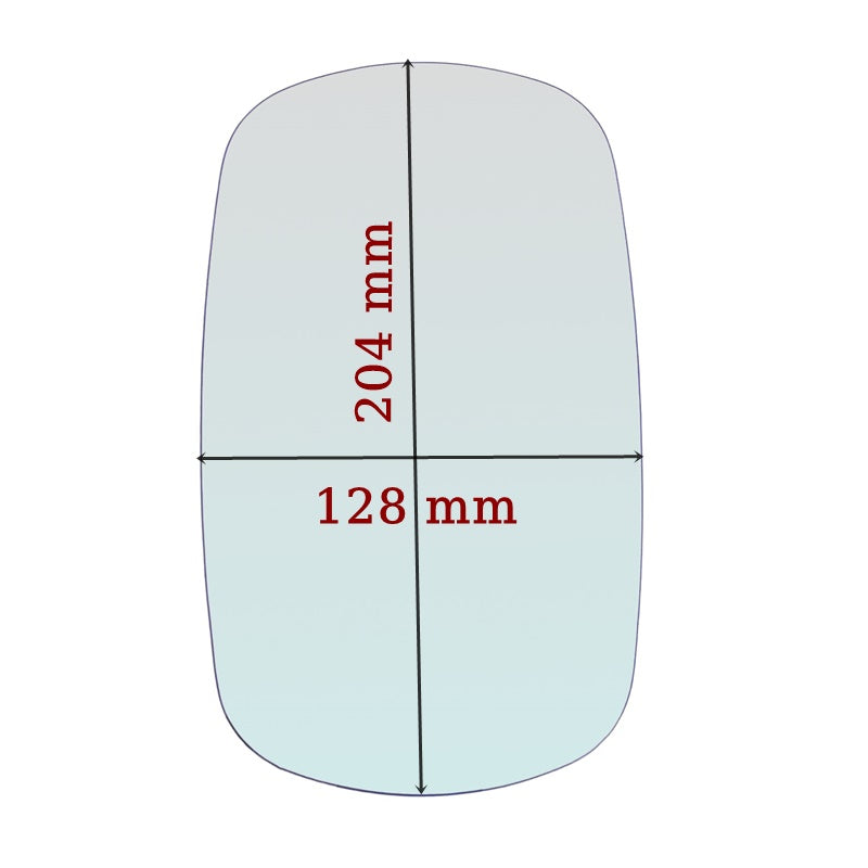 Miroir De Rechange côté GAUCHE pur Fiat Doblo I (223) depuis 2000-2009 GALLO RETROVISORI