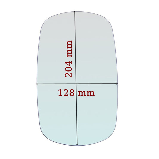 Miroir De Rechange côté GAUCHE pur Fiat Doblo I (223) depuis 2000-2009 GALLO RETROVISORI