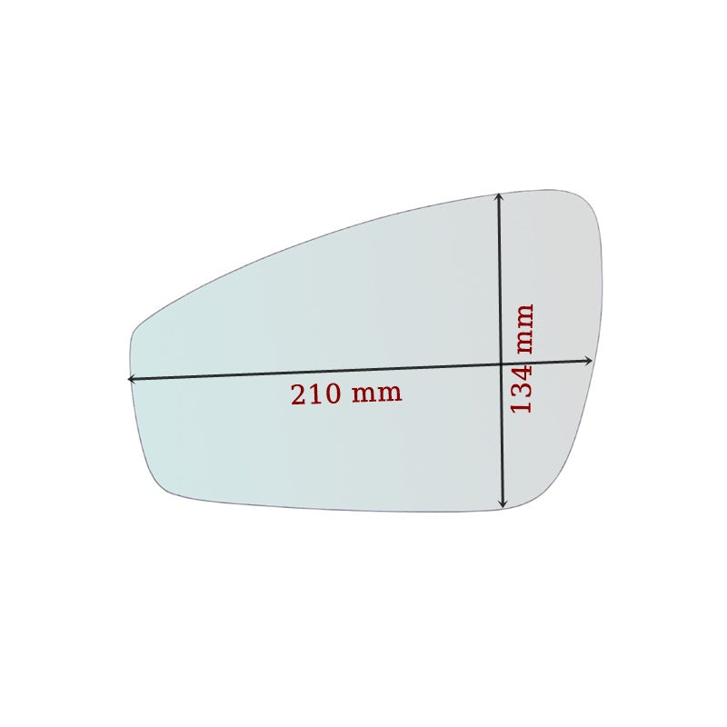 Vitre Miroir Asphérique DROIT Pur Skoda Enyaq IV depuis 2020> - MIROIRS-AUTO2004