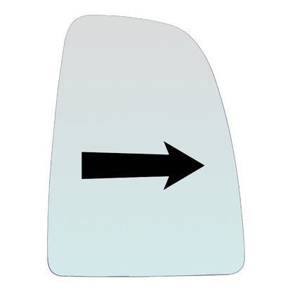 Miroir De Rechange côté DROIT pur Fiat Ducato III depuis 2006> - MIROIRS-AUTO2004