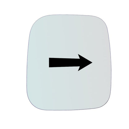 Miroir De Rechange côté DROIT pur Mitsubishi Pajero Sport I (K7) depuis 1996> GALLO RETROVISORI