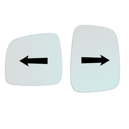 Vitre rétroviseur côté DROIT pur Volkswagen T5 depuis 2003-2008 - MIROIRS-AUTO2004