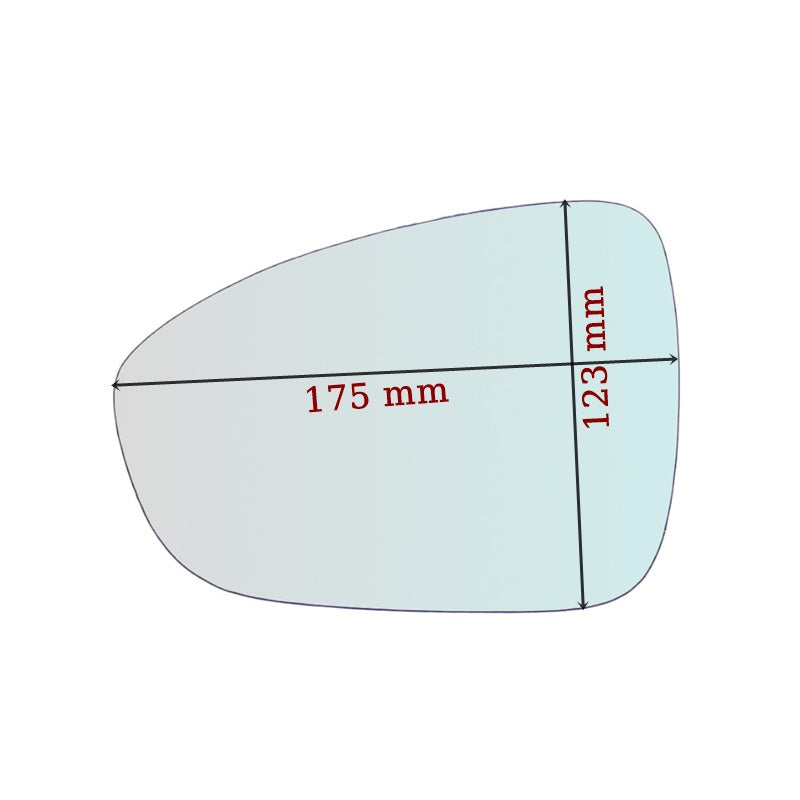 Rétroviseur Thermique DROITE Pur Dacia Jogger (RK) 2021> - www.glass-europa.com