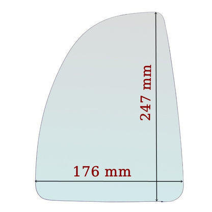 Miroir De Rechange côté DROIT pur Fiat Ducato II depuis 2002> - MIROIRS-AUTO2004