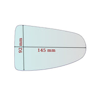 Vitre rétroviseur côté DROIT Moto Malaguti Madison 2000> - www.glass-europa.com
