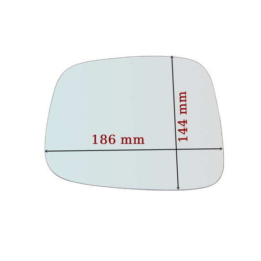 Vitre rétroviseur côté GAUCHE pur Isuzu Rodeo depuis 1995-2003 GALLO RETROVISORI