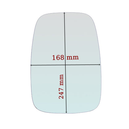 Miroir De Rechange côté DROIT pur Kia K2700 depuis 1999> - MIROIRS-AUTO2004